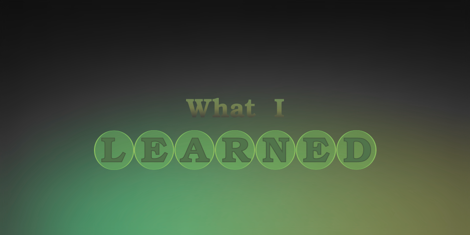Cover image for What I learned new this week (week 16)